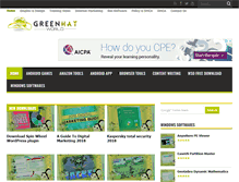 Tablet Screenshot of greenhatworld.com